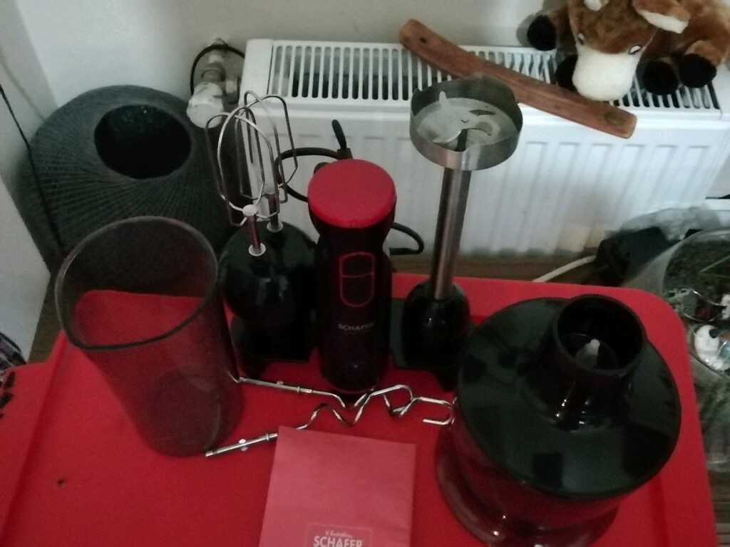 Schafer Çok Fonksiyonlu Mutfak Seti 1500W - 2