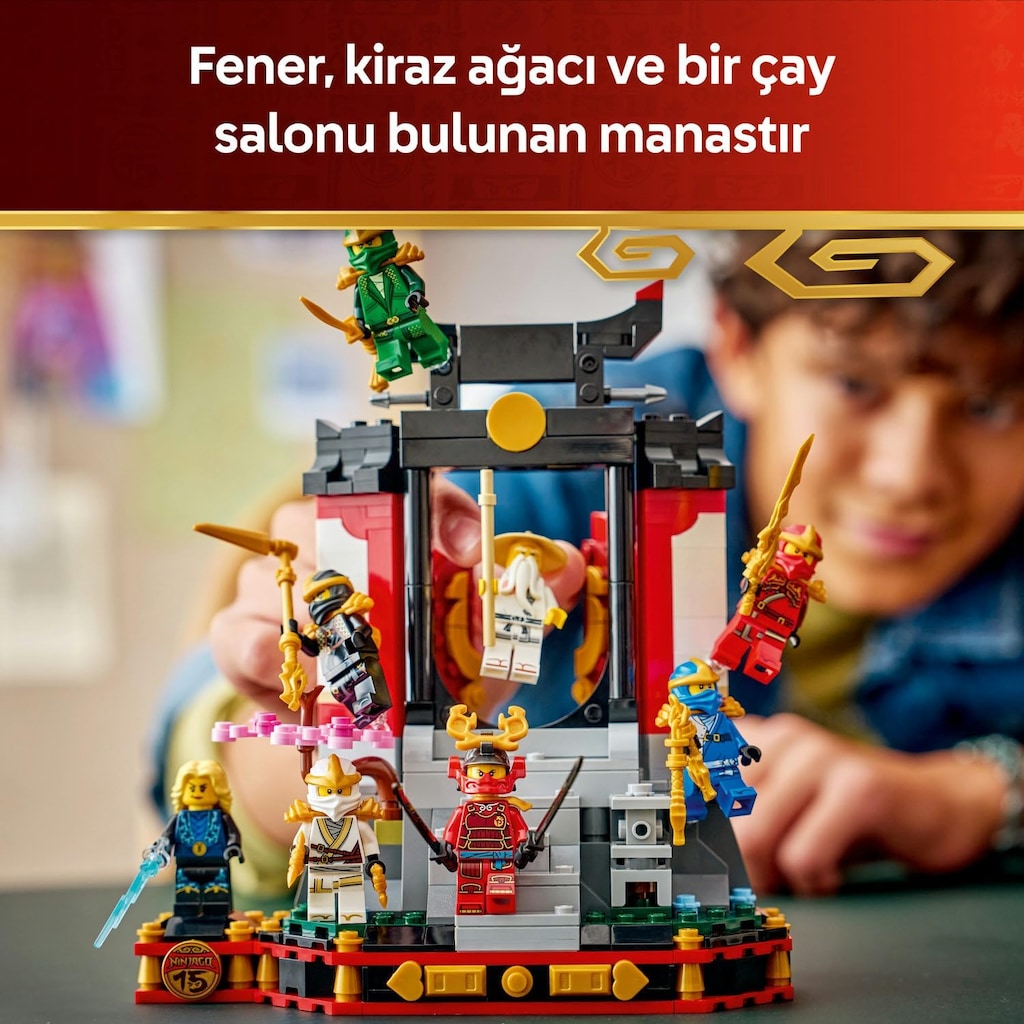 LEGO 71866 NINJAGO Ninja Karakteri Sergileme Modeli 15. Yıl Dönümü - 5