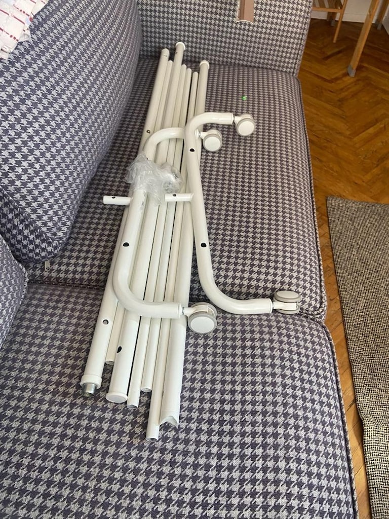 ikea tekerlekli askılık - 2