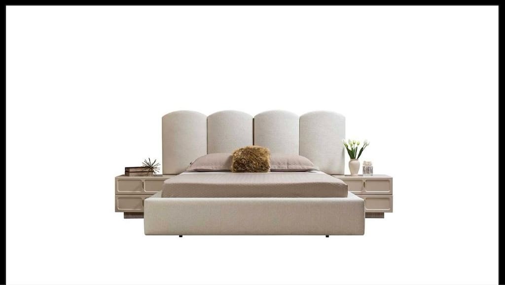 2yıllık %100 mdf lüks yatak odası takımı çok temiz - 2