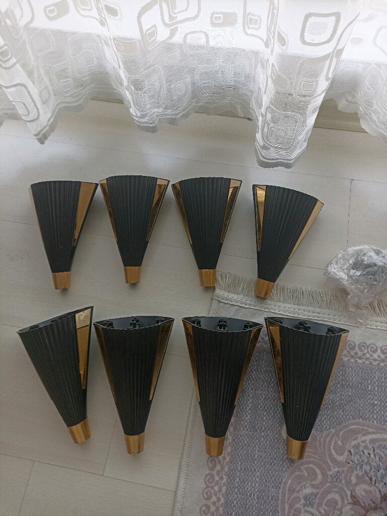 8 plastik koltuk baza kanepe ayağı - 2