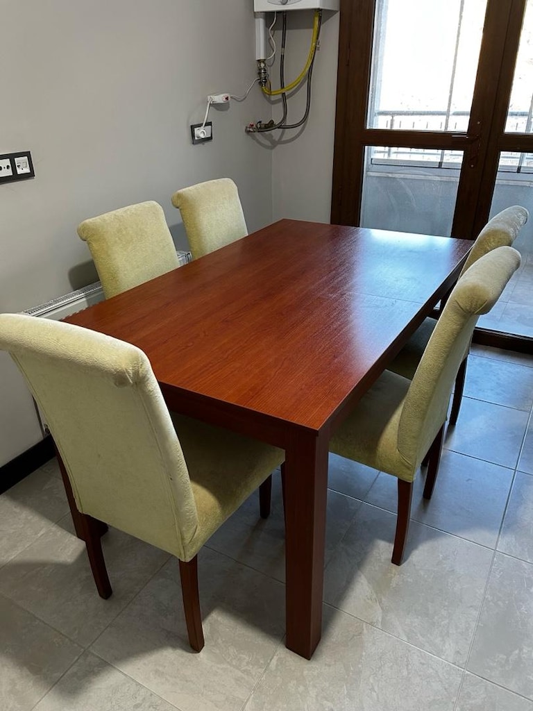 Tepe Mobilya Açılır Yemek Masası + 6 Sandalye - Çok Temiz - 2