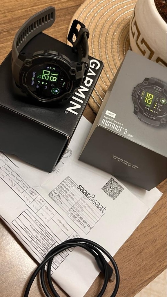 Garmin İnstinct 3 50 mm Amoled Saat