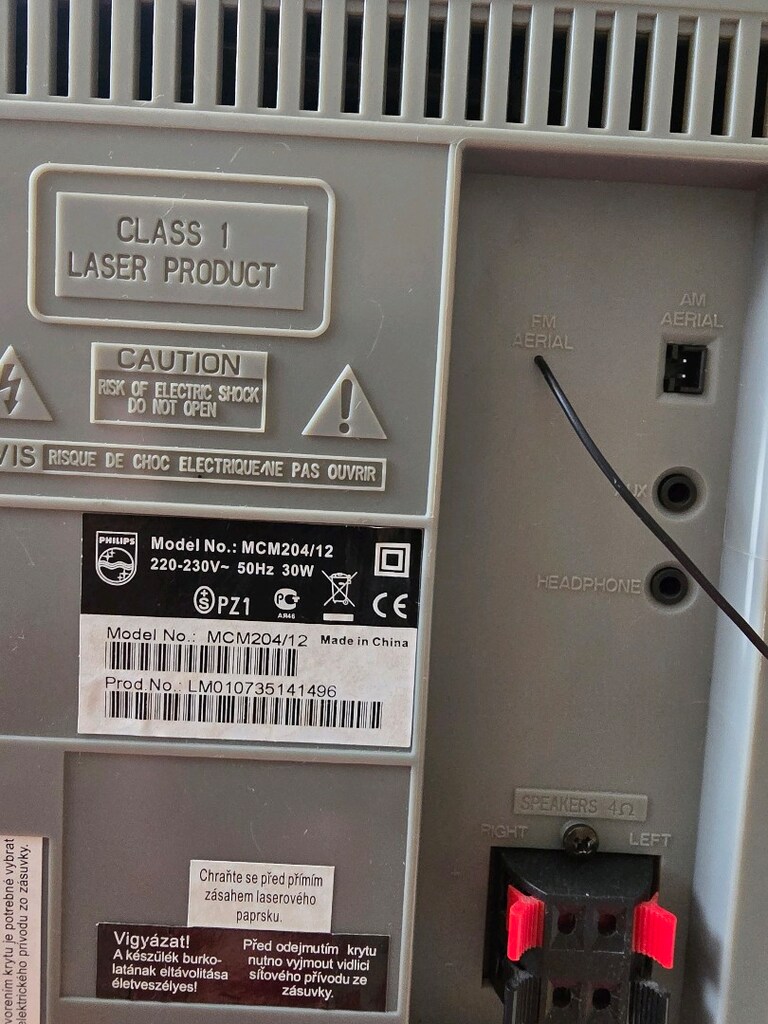 PANASONİC MCM204/12 MÜZİK SETİ SADECE GÖVDE - 4