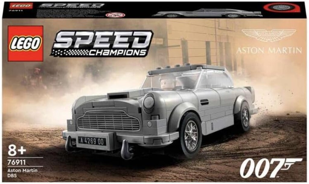 LEGO Speed Champions 007 Aston Martin DB5 76911 298 Parça