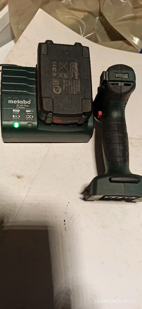 ORİJİNAL METABO 18 VOLT BEATS UÇLU ŞARJLI MATKAP - 5