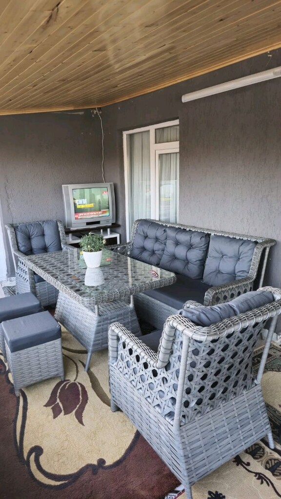 Rattan Bahçe Koltuk Takımı, Balkon Oturma Grubu, Bahçe Mobilyası - 15