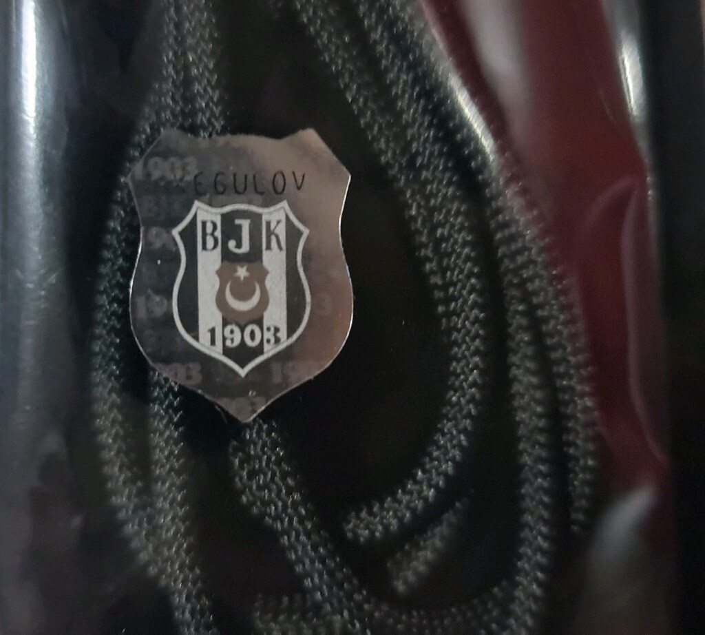 Beşiktaş Lisanslı İOS USB şarj kablosu. Sıfır Beşiktaş lisanslı ürünü - 6