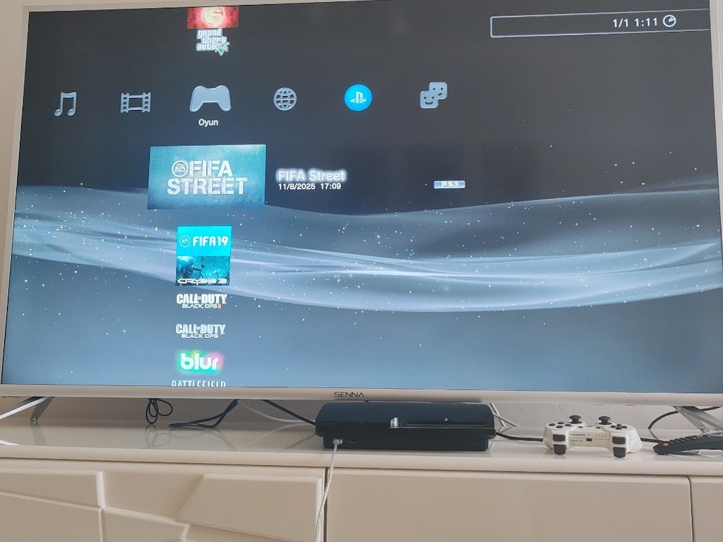 PS3 slim kasa 30/35 oyun var - 3
