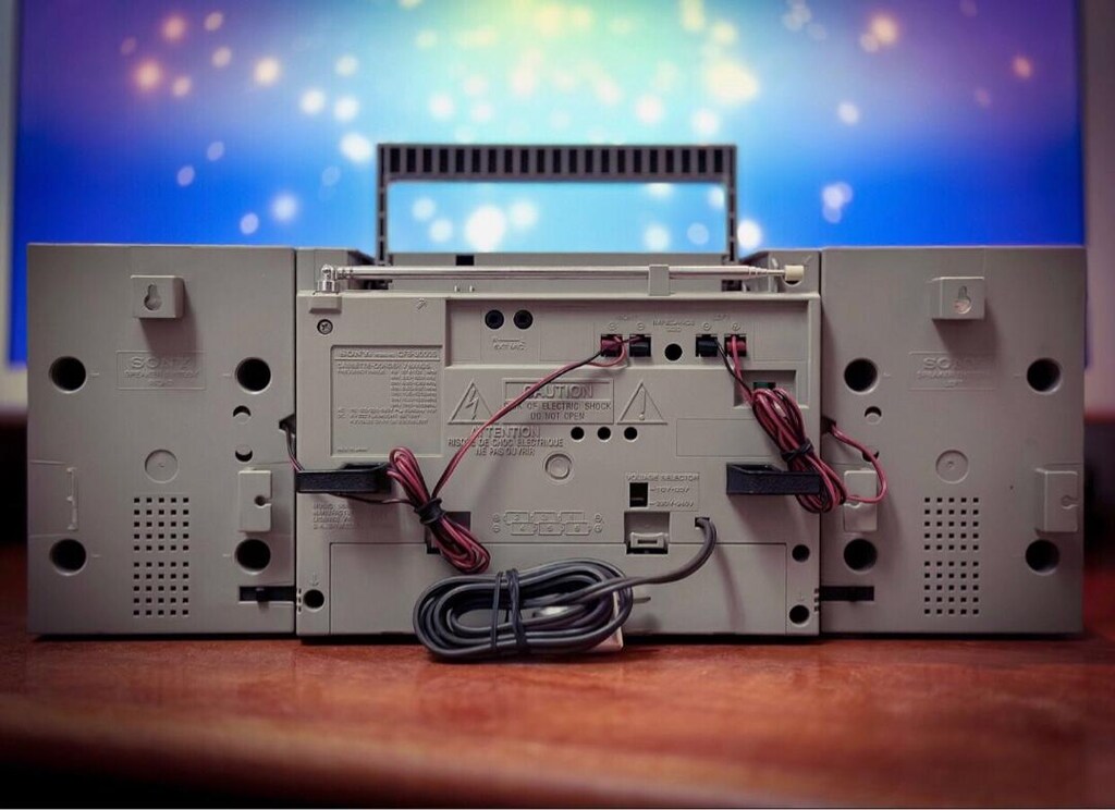 SONY CFS-3000S ,7 Band Radyolu Taşınabilir Vintage Stereo Kasetçalar - 4