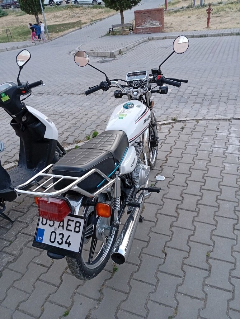 Tertemiz sıfır ayarında motorsiklet - 8