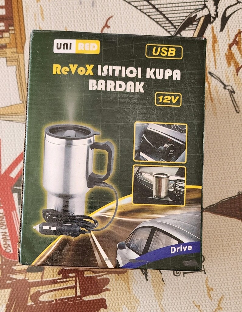 Revox, araç çakmak girişli Kupa / Mug - 7