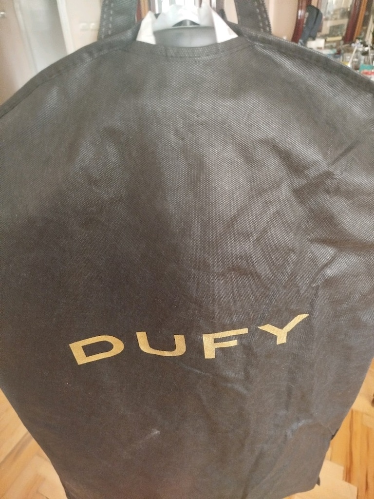 Dufy Etiketli Lacivert Smokin Takım Elbise Slim Fit 54 Beden - 8
