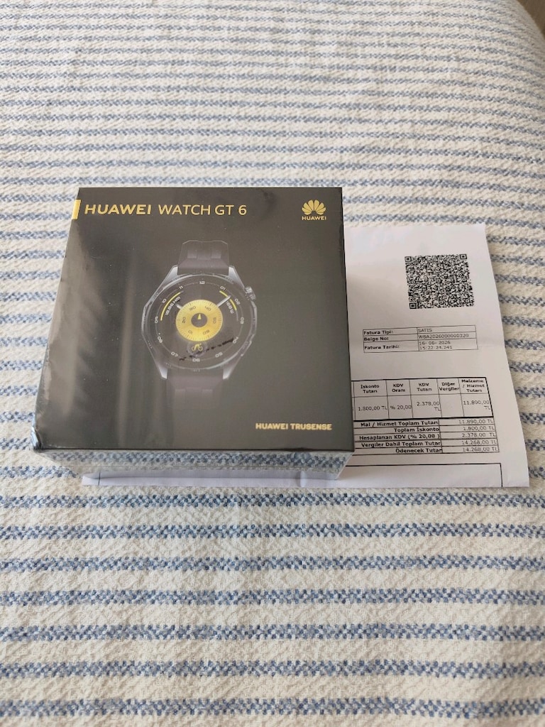 KAPALI KUTU JELATİNLİ HUAWEİ WATCH GT6 46MM SİYAH