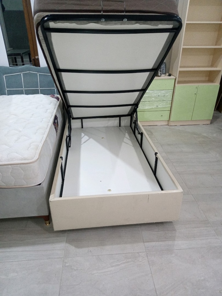 Tek Kişilik Baza Başlık Yatak - 2