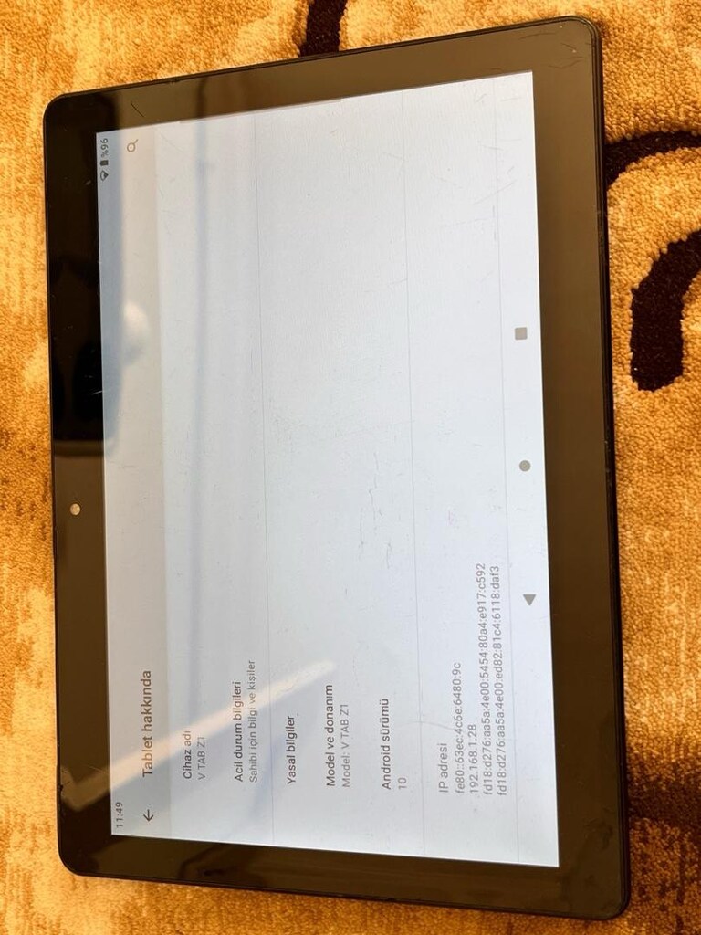 Vestel V Tab Z1 4/64gb Android 10 Tablet - 4