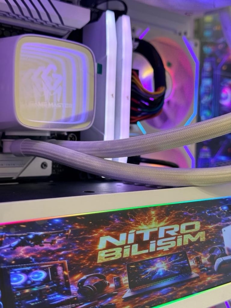 NİTRO BİLİŞİM’DEN i5-14600K & RTX 3070 8GB BEYAZ OYUNCU SİSTEMİ! - 5