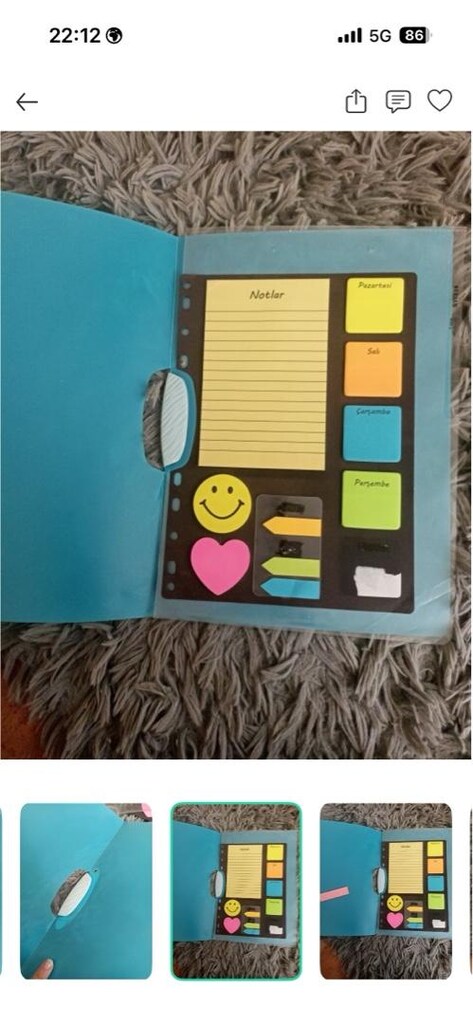 Post it ve dosya - 2