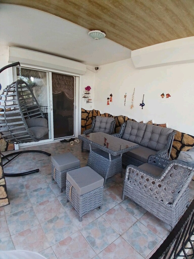 Rattan bahçe balkon mobilya oturmagrubu