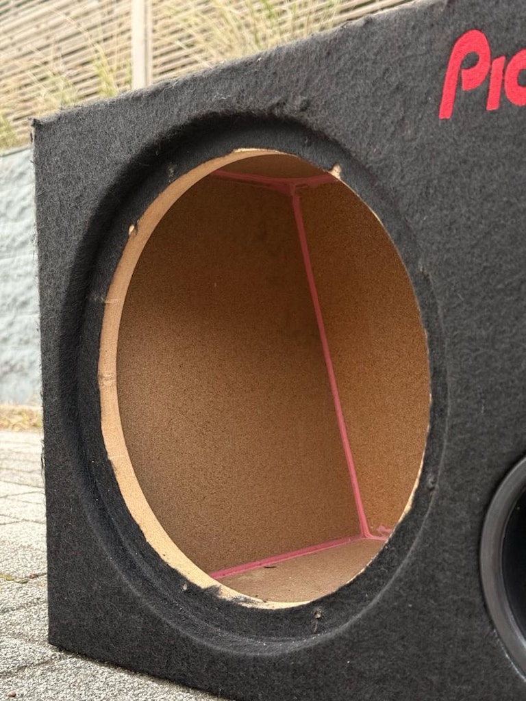30 CM BASS KABİNİ MDF PORTLU LİTRELİ KABİN WOOFER SUBWOOFER 30CM KABİN - 5