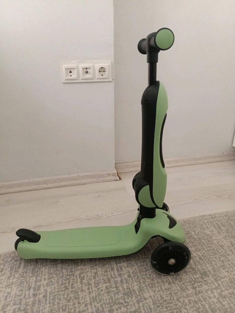 Bebek scooter yepyeni çok çok az kullanılmış - 3