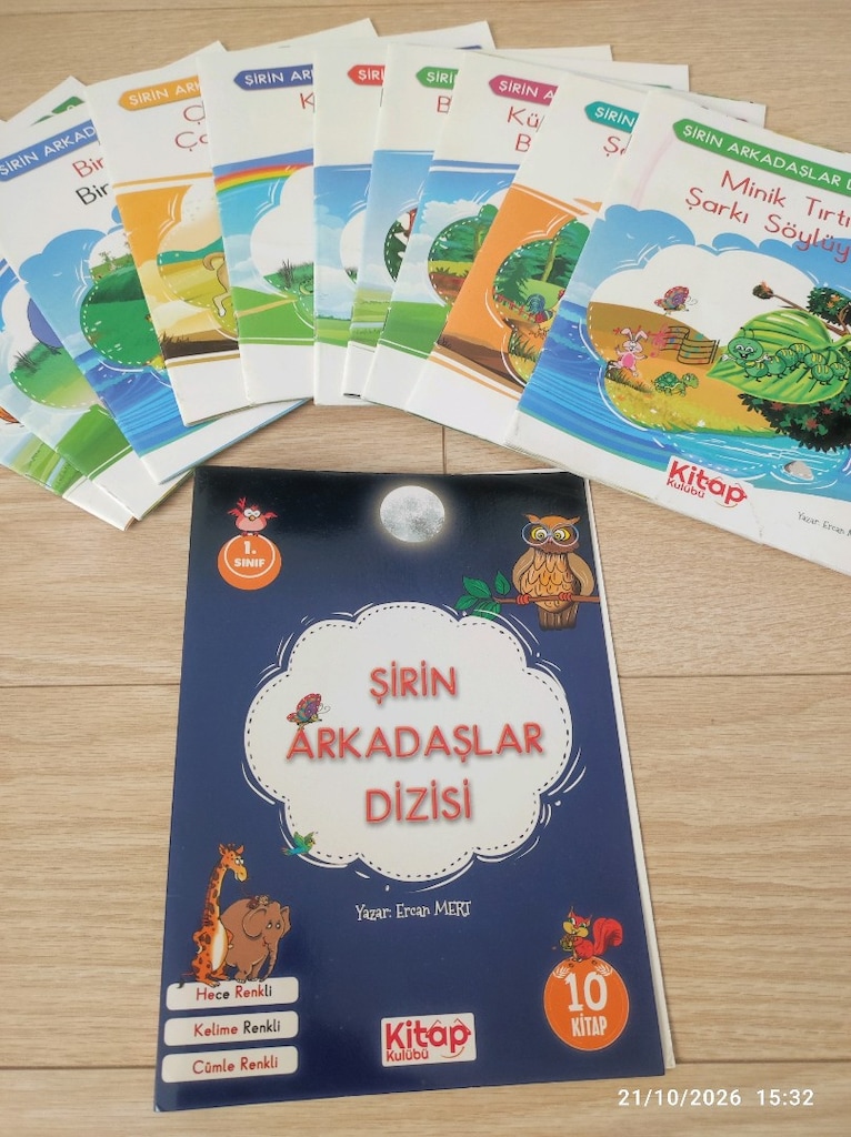 1. Sınıf Şirin Arkadaşlar Dizisi Okuma Seti - 3