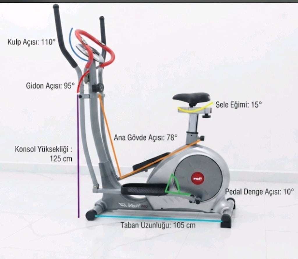 Voit 960 Kondisyon ve Eliptik Bisiklet ADRESE TESLİM - 3