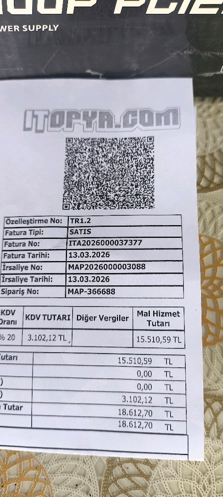 msi meg ai1300p pcie5.1 ATX 3.1 platinum güç kaynağı sıfır - 7