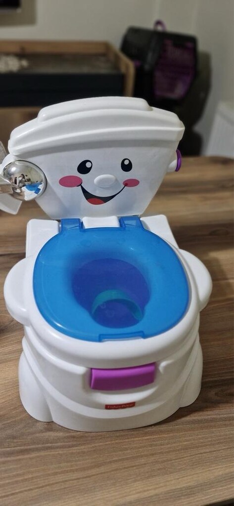 fisher price müzikli tuvalet eğitim seti - 4