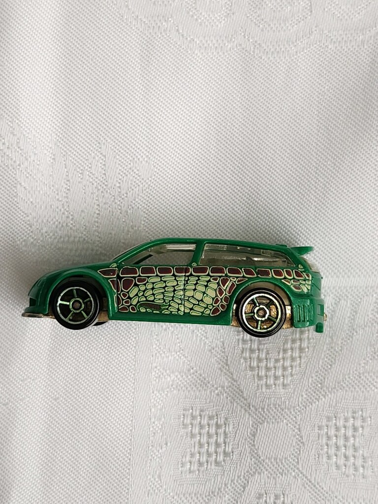 hotwheels Audacıous snake diecast 2002 üretimi metal araba - 10