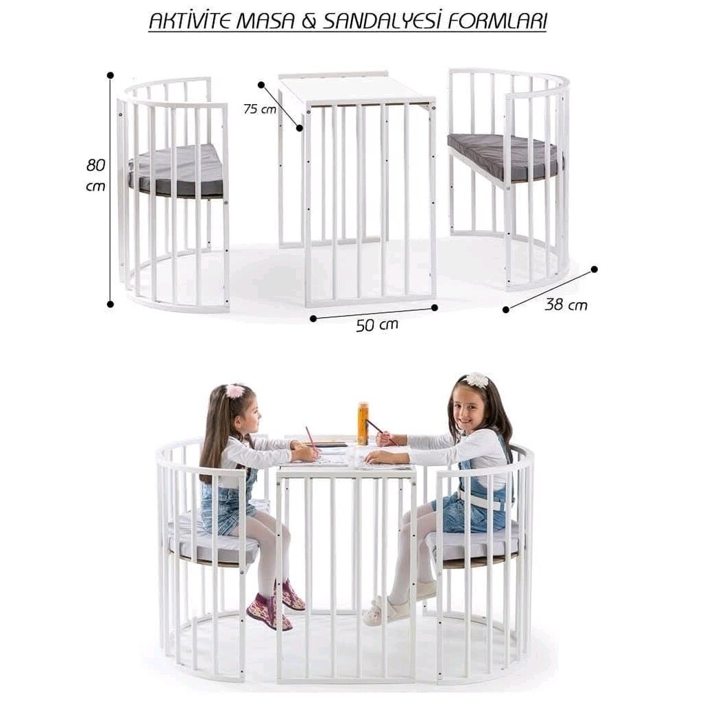 Heyner 7in1 Beşik & Yatak (Stokke Play) - 9