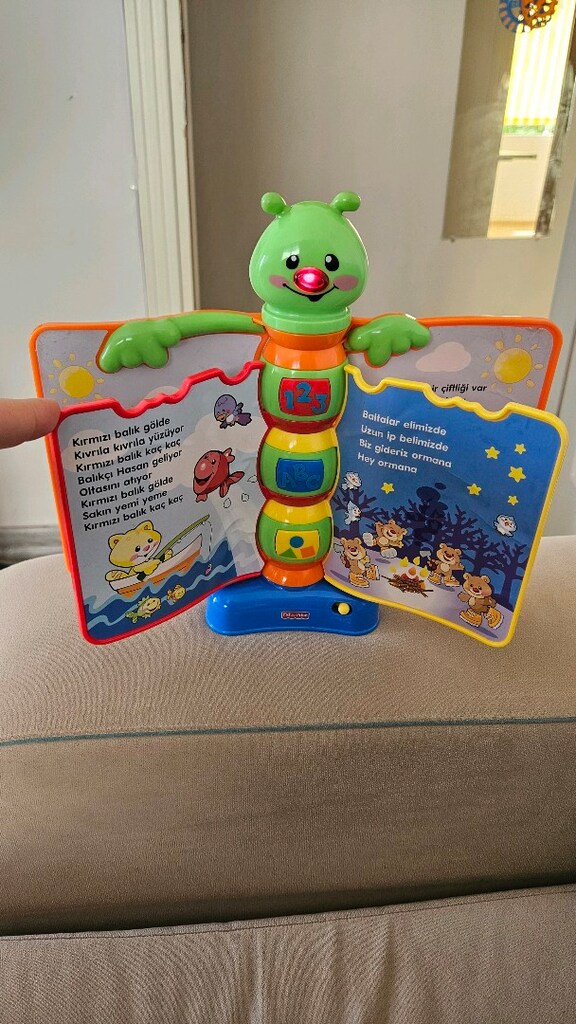 Fisher Price Egitici Masalcı Tırtıl Oyuncak - 4