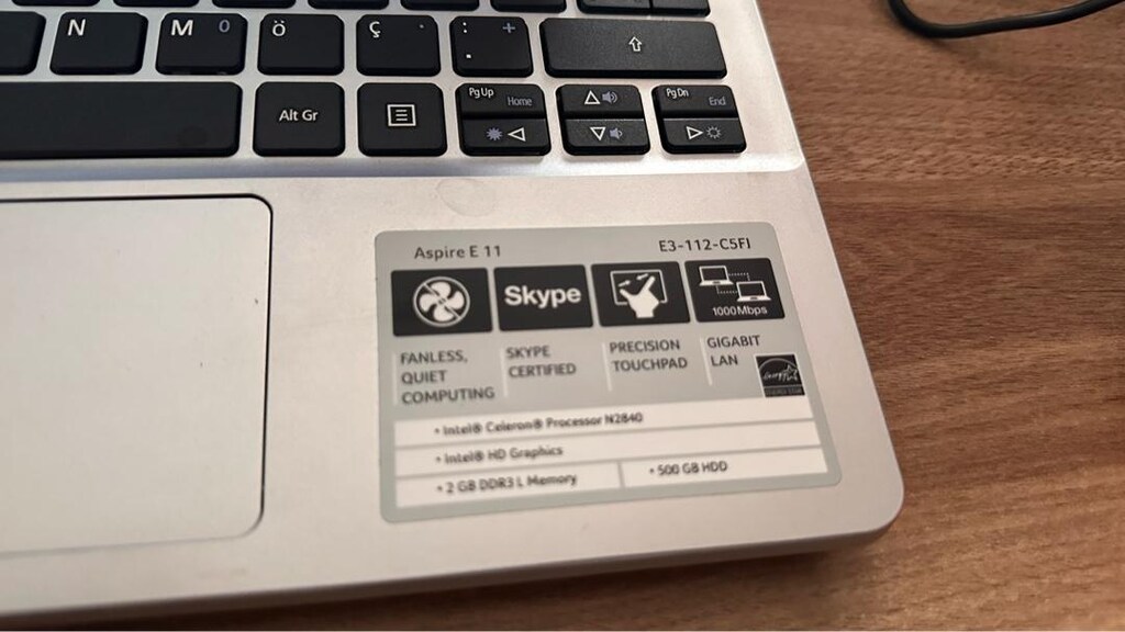 11 inc acer mini laptop cok temiz harika urun - 6