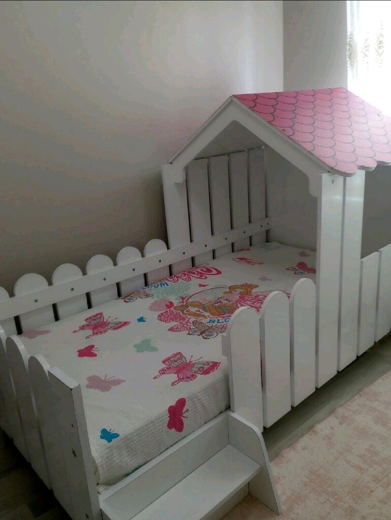 çatılı Montessori yatak - 2