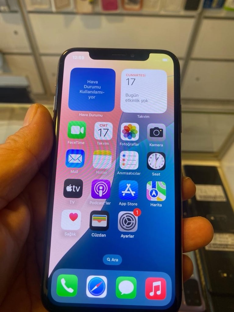 İPHONE XS 256 GB KUSURSUZ HERSEY AKTİF GOLD FULL ORJİNAL - 8