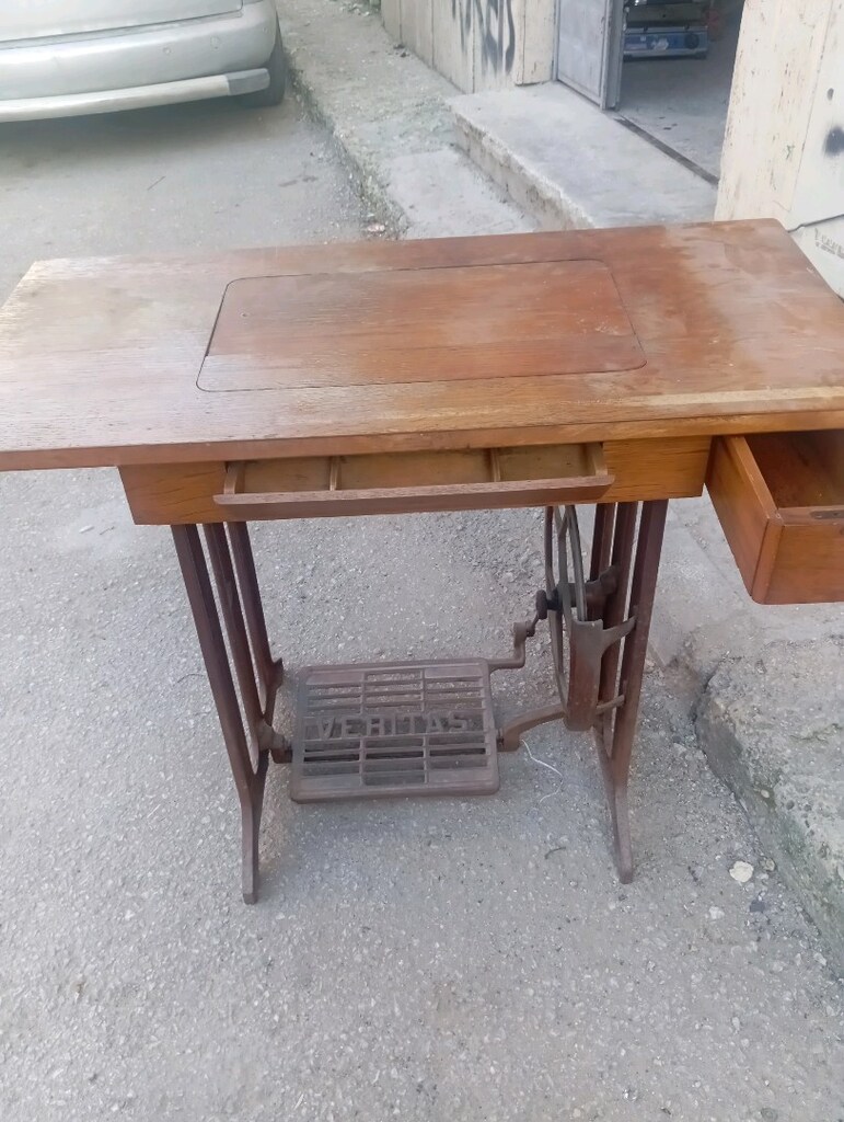 sağlam temiz eskilerden makina ayağı - 3