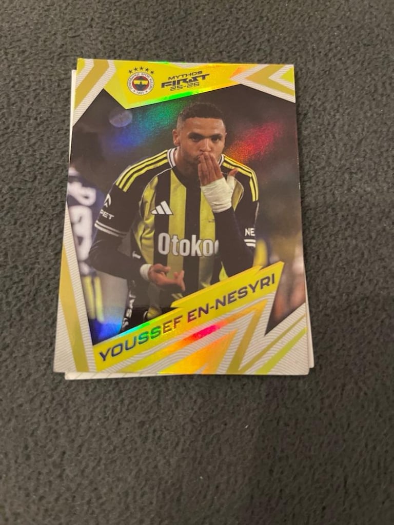 Fenerbahçe futbolcu kartı altın - 2