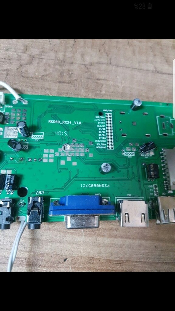 RKD69_RX24_V1.0 monitör anakart - 2