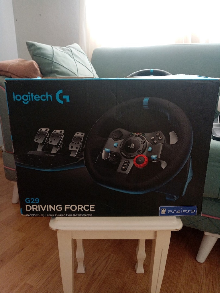 Logitech G29 drive force, direksiyon seti. Full set + shifter. - 5