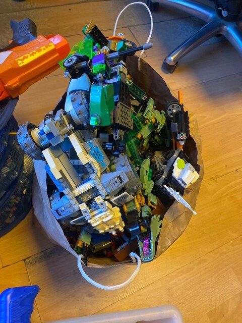 PARÇA LEGO NERF TABANCALARI