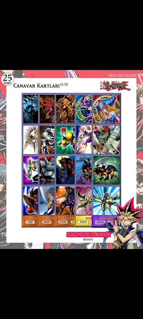 Yugi Muto/Firavun Anime Hal Destesi 43 Yugioh Kart Yu-Gi-Oh! - 2