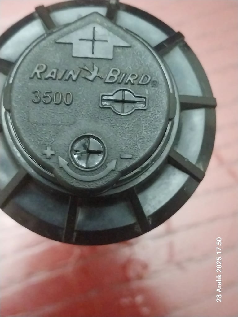 HUNTER SRM30 ve RAİNBİRD 3500 SULAMA FISKİYESİ - 6