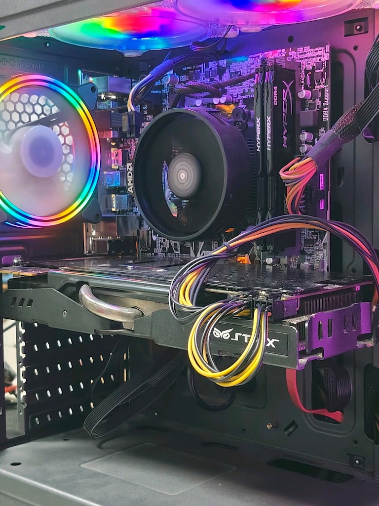 GTX 980 RYZEN 5 1600 16GB RAM 256 M2 SSD 600W OYUNCU KASASI - 4