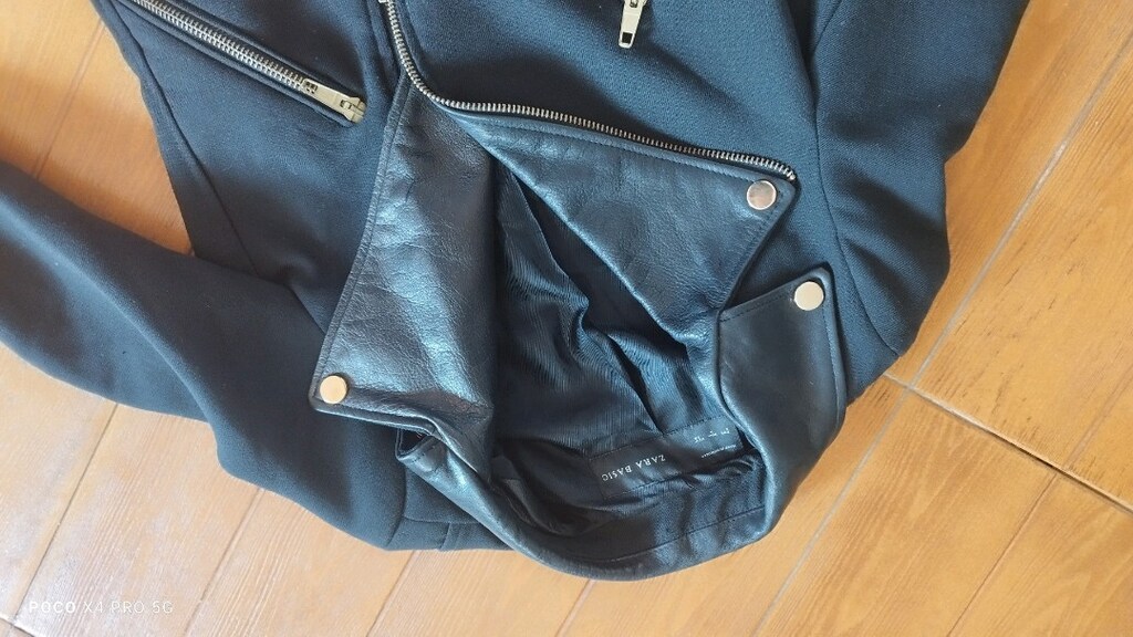 #Zara derili likralı şık mont Eni 45 Boyu 53 Piyasası çok pahalıdır?? - 6