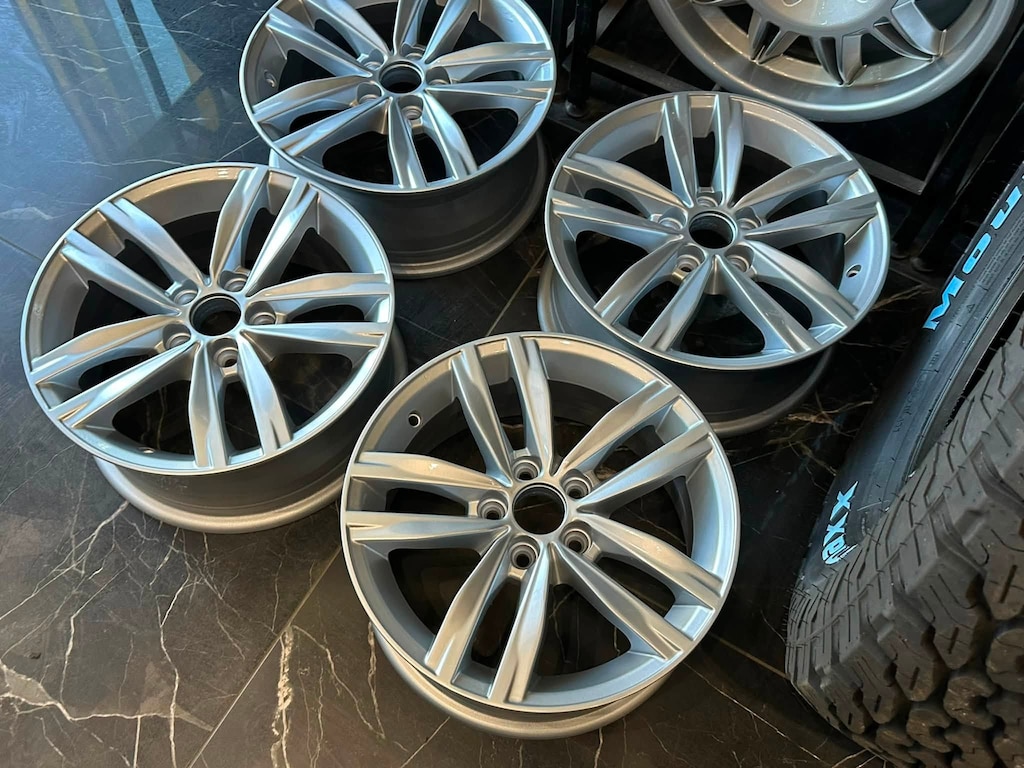 15 JANT 5X100 VW POLO SEAT İBİZ FİAT DARTFORD SIFIR GİBİ HATASIZ TAKIM - 2