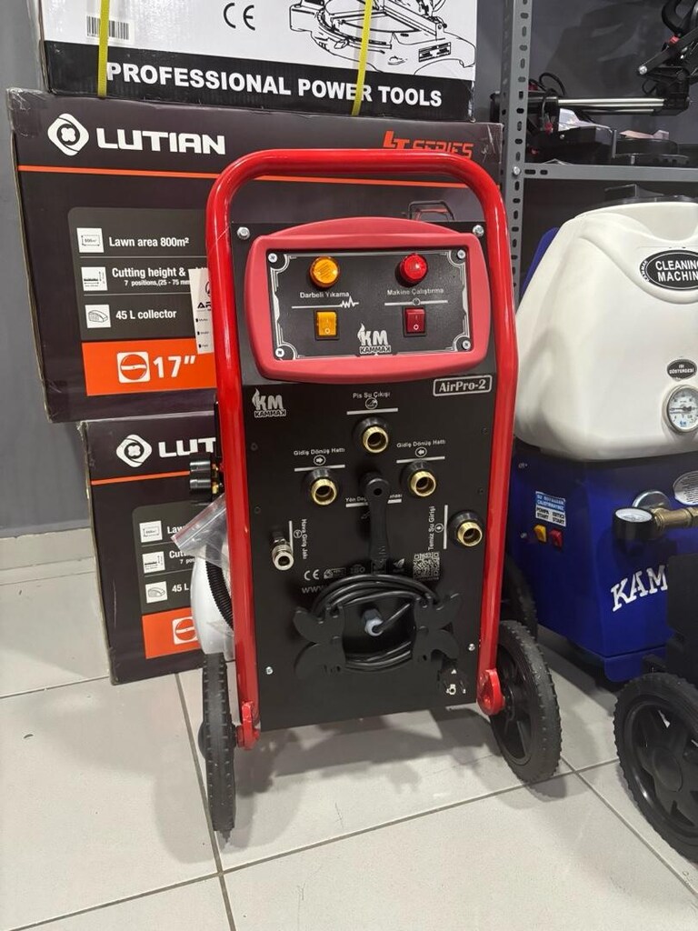 Kammax AirPro-2 Darbeli Tesisat ve Petek Temizleme Makinesi - 2