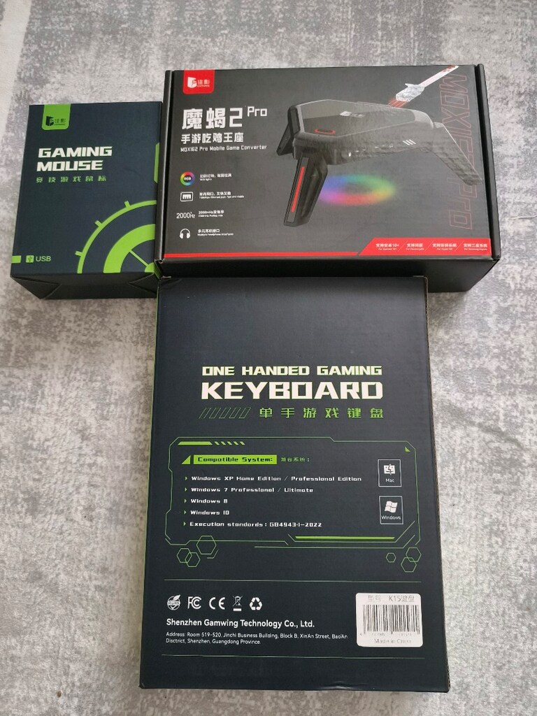Scorpion Moxie 2 Pro Set Klavye Mause Oyun Konsol Donusturucu - 2