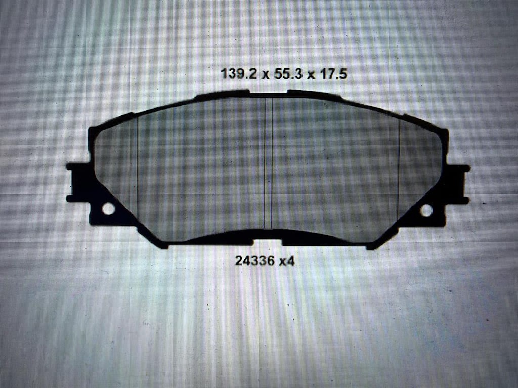 fren balata corolla aurıs rav4 06> - 2