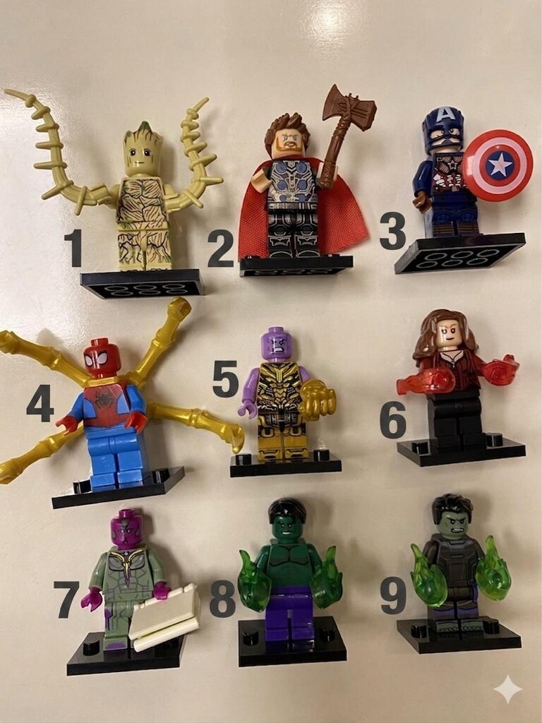 Lego Marvel Süper Kahraman Minifigürleri - 3