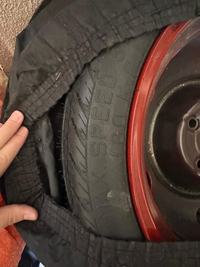 Sıfır Kumho 115/70 D15 İnce Stepne (4 Bijon) - Kılıflı - 5